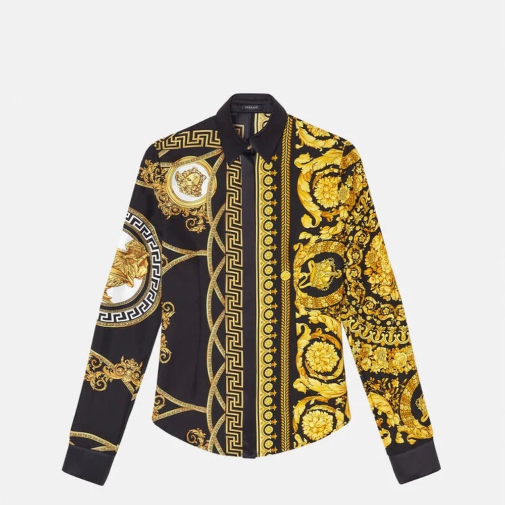 LA COUPE DES DIEUX SILK SHIRT